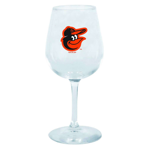 Baltimore Orioles 12.75 oz. Stemmed Wine Glass