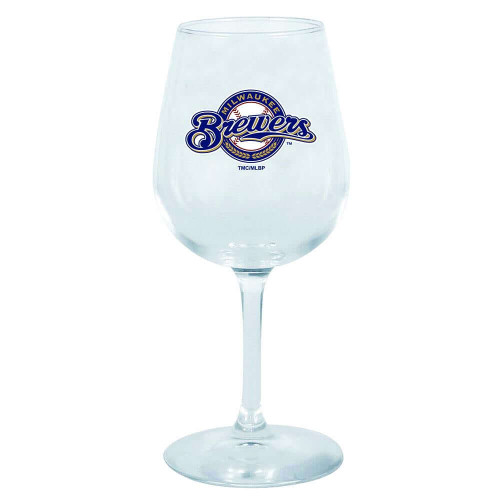 Milwaukee Brewers 12.75 oz. Stemmed Wine Glass