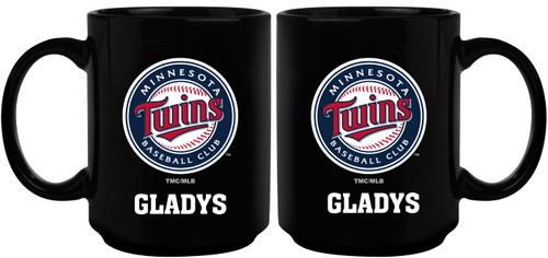 Minnesota Twins Personalized 15 oz. Black Mug