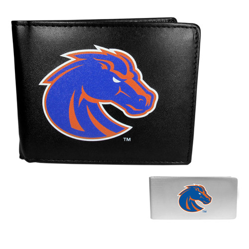 Boise State Broncos Bi-fold Wallet & Money Clip