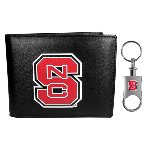 North Carolina State Wolfpack Bi-fold Wallet & Valet Key Chain