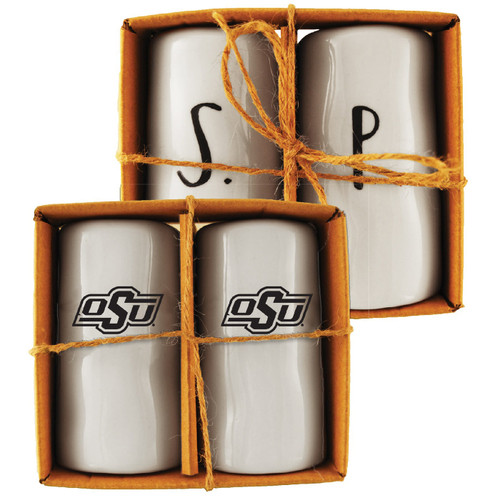 Oklahoma State Cowboys Artisan Salt and Pepper Shaker