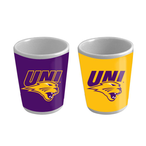 Northern Iowa Panthers 2-Pack 2 oz. Home and Away Shot Glass Set