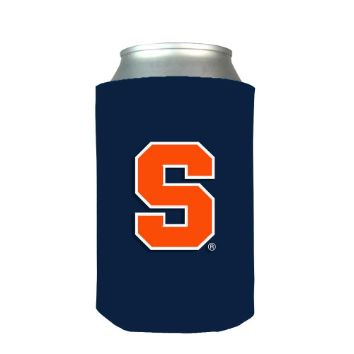 Syracuse Orange Neoprene Can Insulator with Pocket