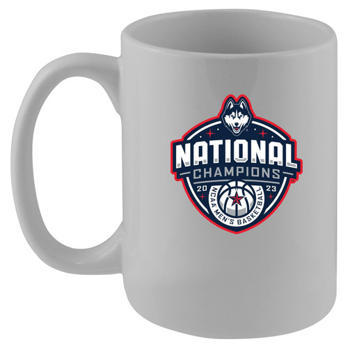 Connecticut Huskies 11 oz. White Mug