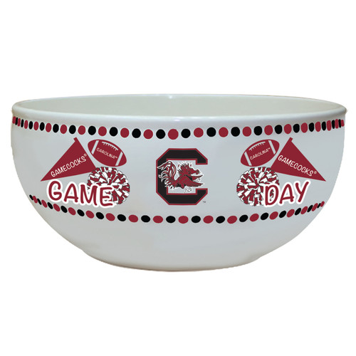 South Carolina Gamecocks Ceramic Large Game Day Bowl
