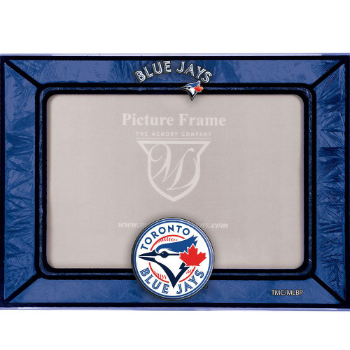 Toronto Blue Jays Art Glass Horizontal Picture Frame