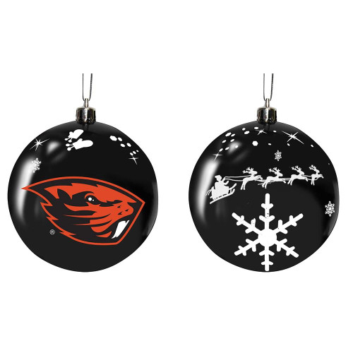 Oregon State Beavers Ball Ornament