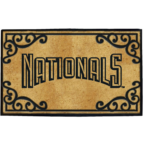Washington Nationals 24"" x 39"" Coir Fiber Door Mat