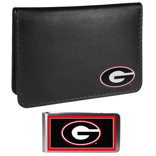 Georgia Bulldogs Weekend Bi-fold Wallet & Color Money Clip