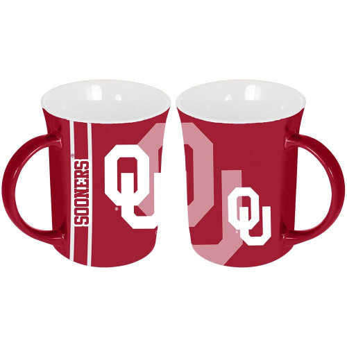 Oklahoma Sooners 15 oz. Reflective Logo Mug