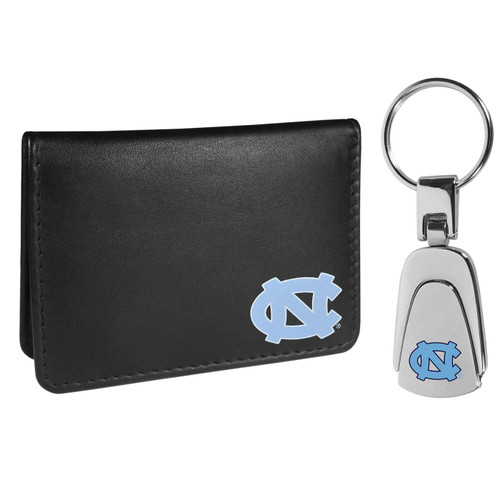 North Carolina Tar Heels Weekend Bi-fold Wallet & Steel Key Chain