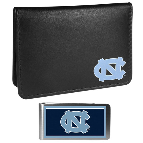 North Carolina Tar Heels Weekend Bi-fold Wallet & Color Money Clip