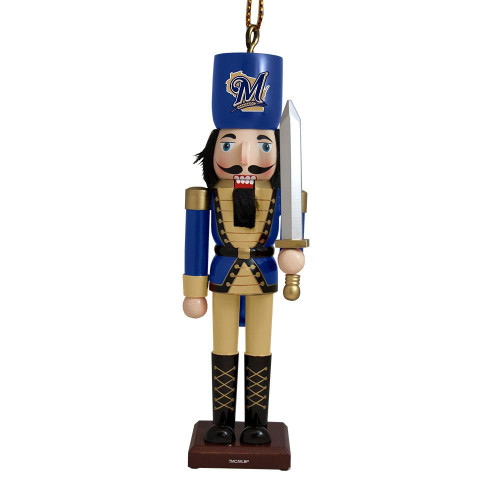Milwaukee Brewers Nutcracker Ornament