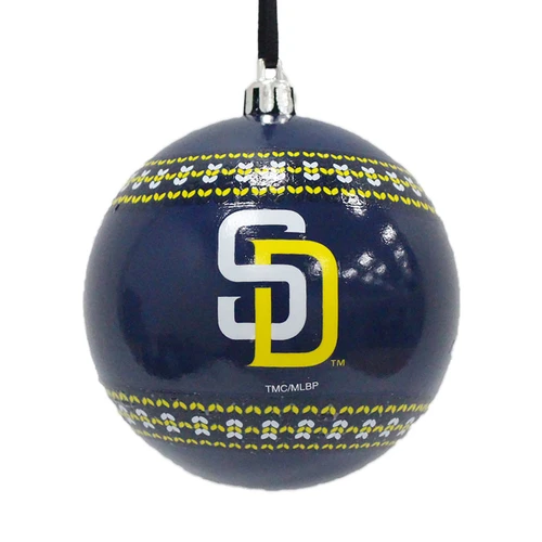 San Diego Padres Ugly Sweater Ball Ornament