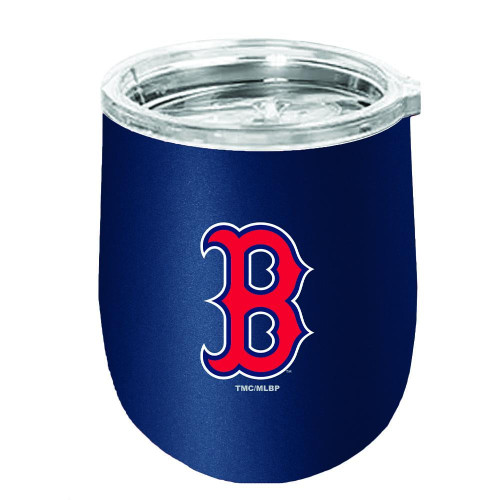 Boston Red Sox 12 oz. Stainless Steel Matte Stemless Tumbler