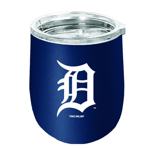 Detroit Tigers 12 oz. Stainless Steel Matte Stemless Tumbler