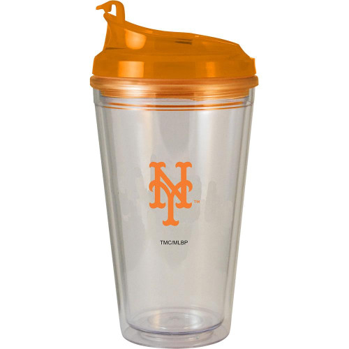 New York Mets 16 oz. Plastic Double Wall Tumbler