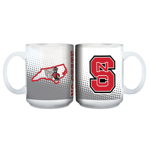 North Carolina State Wolfpack 15 oz. White State of Mind Mug