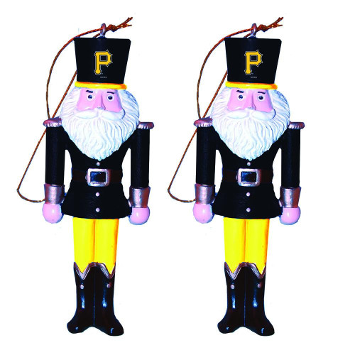 Pittsburgh Pirates 2-Pack Nutcracker Ornament Set