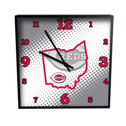 Cincinnati Reds Square State of Mind Clock