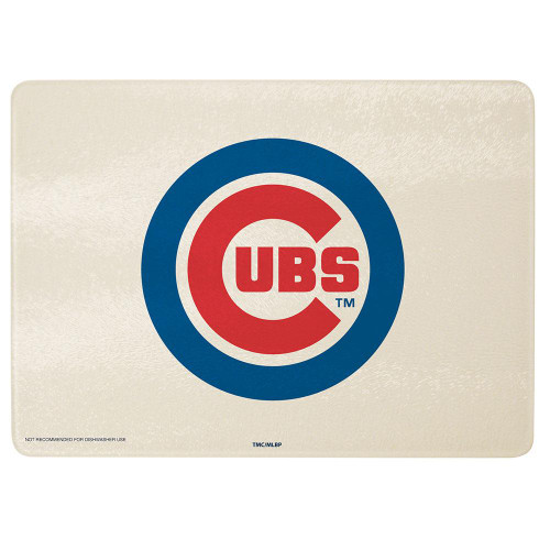 Chicago Cubs Team Logo Cutting Board