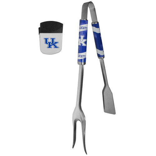 Kentucky Wildcats 3 in 1 BBQ Tool and Chip Clip