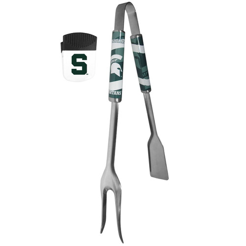 Michigan State Spartans 3 in 1 BBQ Tool and Chip Clip