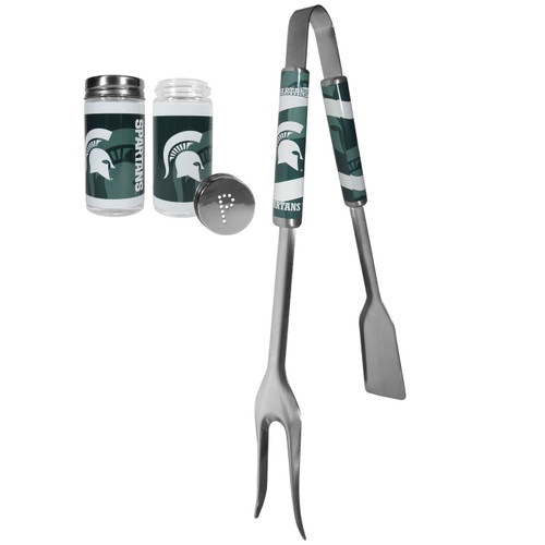 Michigan State Spartans 3 in 1 BBQ Tool and Season Shaker