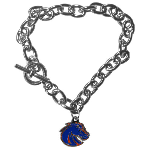 Boise State Broncos Charm Chain Bracelet