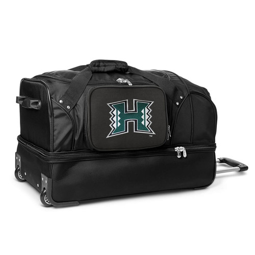 Hawaii Warriors 27" Drop Bottom Wheeled Duffle Bag