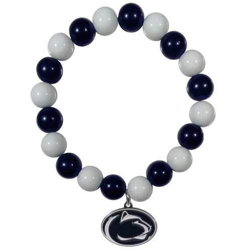 Penn State Nittany Lions Fan Bead Bracelet