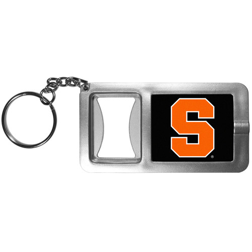 Syracuse Orange Flashlight Key Chain with Bottle Opener