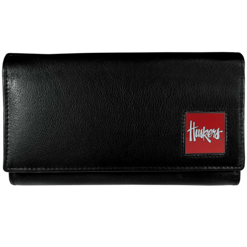 Nebraska Cornhuskers Leather Women's Wallet