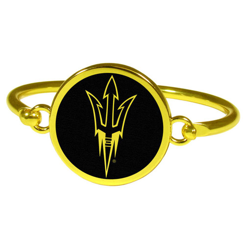 Arizona State Sun Devils Gold Tone Bangle Bracelet