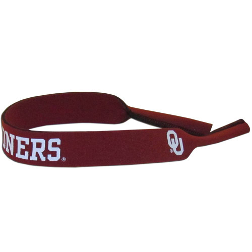 Oklahoma Sooners Neoprene Sunglass Strap