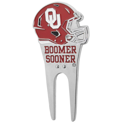 Oklahoma Sooners Divot Tool and Ball Marker