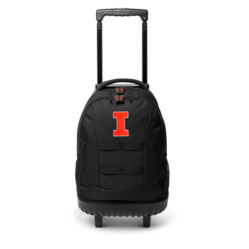 NCAA Illinois Fighting Illini Wheeled Backpack Tool Bag