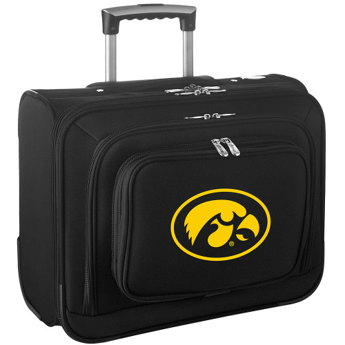 Iowa Hawkeyes Rolling Laptop Overnighter Bag