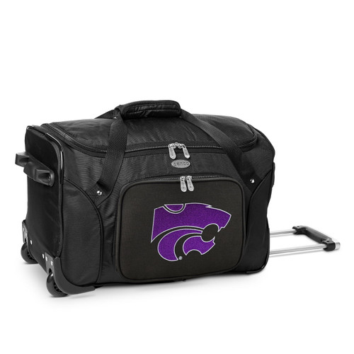 Kansas State Wildcats 22" Rolling Duffle Bag