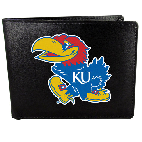 Kansas Jayhawks Large Logo Bi-fold Wallet