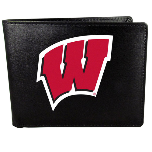 Wisconsin Badgers Siskiyou Large Logo Bi Fold Wallet