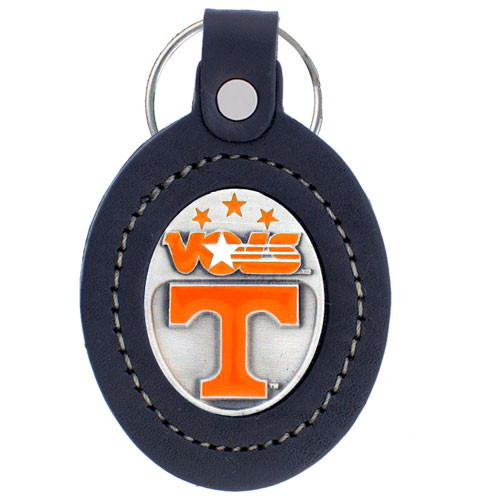 Tennessee Volunteers Large Leather Key Chain