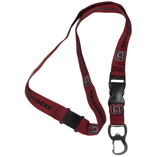 South Carolina Gamecocks Bottle Opener Lanyard