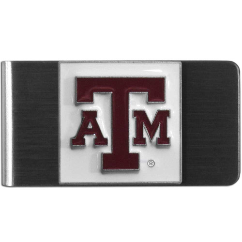 Texas A&M Aggies Steel Money Clip