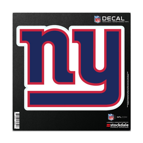 New York Giants 6" x 6" All Surface Logo Decal