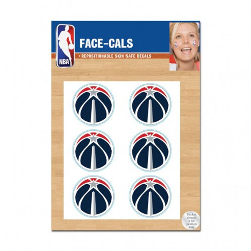 Washington Wizards Tattoo Face Decals