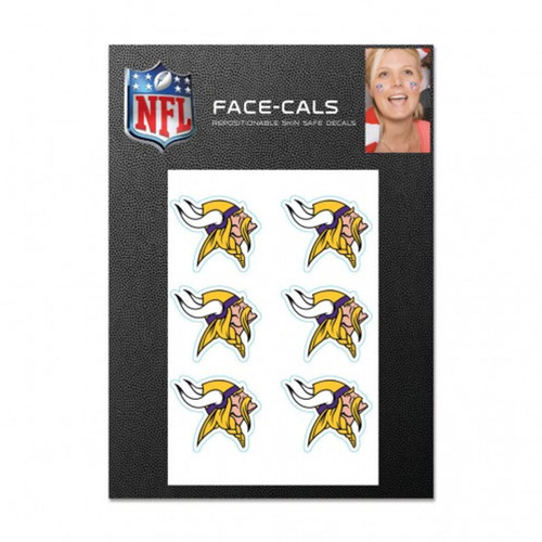 Minnesota Vikings Tattoo Face Decals