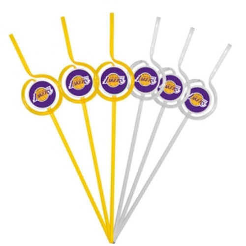 Los Angeles Lakers Team Sipper Straws