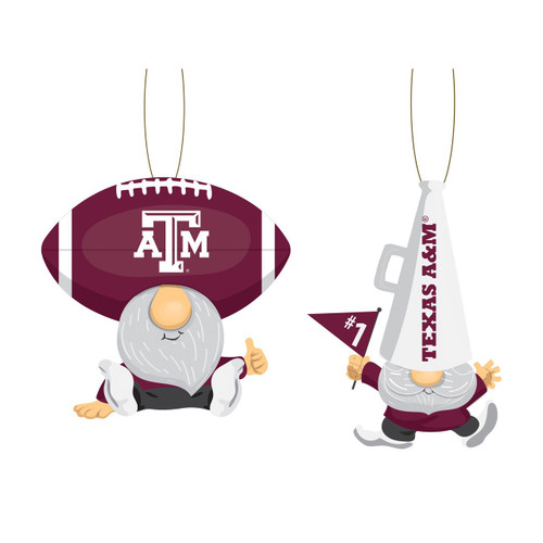 Texas A&M Aggies 2-Pack Gnome Ornament